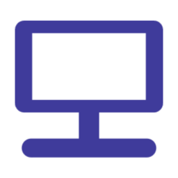 모니터, 화면, 심플, 단순, monitor, simple, screen, computer, svg