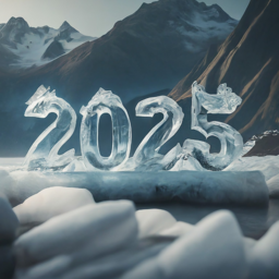 2025, 아이스숫자, 겨울숫자, 연말배경, 연말, 시상식, 이벤트, 겨울, 겨울사진, 겨울배경, 숫자