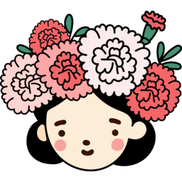 어버이날, 스승의날, 가정의달, 5월, 꽃, 카네이션, 카네이션꽃, 감사, 사랑, 보답, 은혜, 꽃스티커, 얼굴, 화환, 화관
