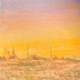 배경, 예쁜배경, 노을, 가을, 석양, 석양배경, 손그림, 오일파스텔, 소그림배경, 따스한, 따스한배경, 풍경, 풍경화, 풍경배경, 온화한