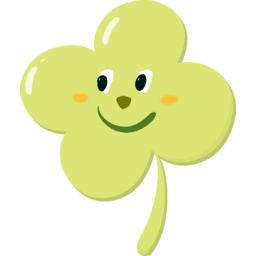 클로버, 클로버디자인, 클로버캐릭터, clover, goodluck, 네잎클로버, 행운, lucky, 스티커디자인