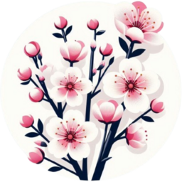 벚꽃, 꽃, 꽃나무, 잎, 자연, 조화, 핑크, 핑크블라썸, 꽃그림, 일러스트, pink, cherryblossom, flower, 봄, 봄꽃, tree, 가지, 식물, 꽃잎, 봄축제, 축제, 꽃놀이, 여의도, 핑크플라워