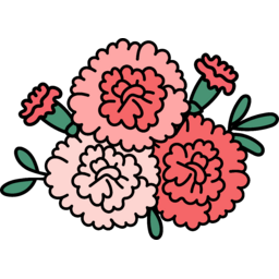 어버이날, 스승의날, 가정의달, 5월, 꽃, 카네이션, 카네이션꽃, 감사, 사랑, 보답, 은혜, 꽃스티커, 얼굴, 화환, 화관