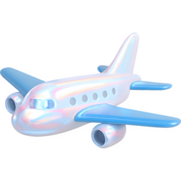 홀로그램효과, 반사, 여행, 파란날개, 교통수단, 깨끗한배경, 광택표면, 현대적디자인, 둥둥떠있는, 떠있는비행기, 그림자효과, 3차원모델링, 입체그래픽, 3D비행기, 그림자, 반짝이는, 날개, 스튜디오조명, 심플한비행기, 빛나는, 깔끔한, 흰색비행기, 미니멀디자인, 항공기, 하늘색