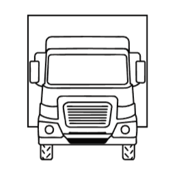자동차, car, 자동차산업, 라인, line, 벡터, vector, 색칠공부, 교통, 이동수단, 아이콘, 차, 바퀴, 자가용, 주차, 주차장, coloring, 색칠놀이, 오브젝트, 심볼, symbol, 정면, 트럭, 운송트럭, svg