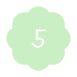 숫자, 5, number, 넘버