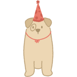 강아지, 댕댕이, 시고르자브종, 개, 캐릭터, 일러스트, 반려견, 개린이날, 축하, 생일, 꼬깔