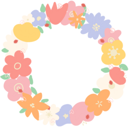 꽃, 꽃테두리, 꽃프레임, 꽃배경, 꽃이미지, 꽃잎, 식물, 화초, flower, plants, botanical, 꽃리스, 꽃손그림, 꽃일러, 봄, 봄꽃