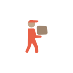배달, 배송원, 배달원