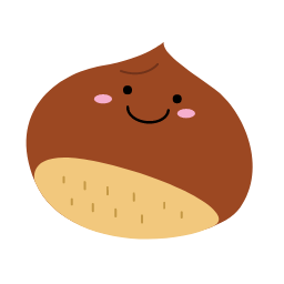 밤, 가을, 나무, 낙엽, 갈색