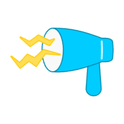 확성기, 메가폰, 공지, 공지사항, 홍보, 이벤트, 알림, 마케팅, 일러스트, 벡터