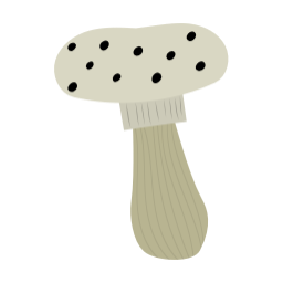 버섯, 일러스트, 자연, 그림, 식물, 심플, 독버섯, Mushroom, Illustration, Natural, Plant, Simple, Fall, Autumn