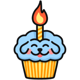 케이크, 크림, 컵케이크, 디저트, 음식, dog, pet, 강아지, 개, 애완동물, cupcake, candle, celebrate, 축하, food, dessert, cake