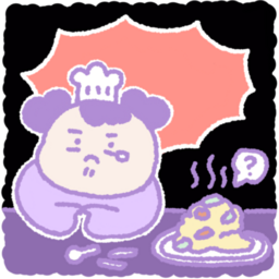 요리, 요리사, 집밥, 자취요리, 밥, 음식, 만화, 캐릭터, 일러스트, 일상툰, 귀여운, 실망한, 울음