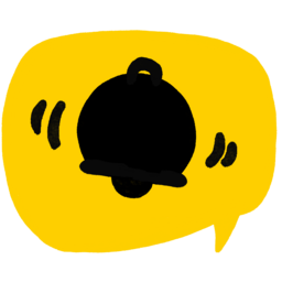 , 알람종, 벨, bell, 작은종, 알림, 카톡, 카톡알림