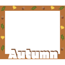 가을, 액자, 프레임, 다꾸, 사진프레임, 사진액자, 가을느낌, 가을축제, 가을준비, Autumn, Fall, Frame, 둥근, 네모