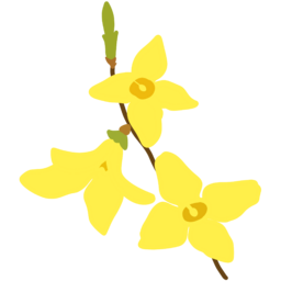 꽃, 봄꽃, 플라워, 꽃손그림, 꽃일러, 봄, Flower, 개나리, 개나리일러, 개나리손그림, 나리나리개나리, 개나리꽃, 노란꽃