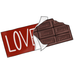 초코렛, 감성, chocolate, 일러스트, 초코과자