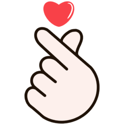 좋아요, 손하트, 하트, 손가락