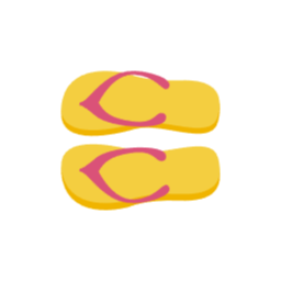 쪼리, 슬리퍼, 슬리퍼세트, 좌측, 우측, 여름, 시원한