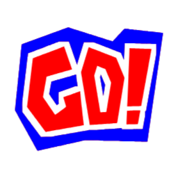GO, 레터링, 타이포그래피, 팝아트, 만화풍, 시작, 이벤트, 홍보용, 콜라주, 콜라주svg