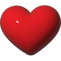 3d, 아이콘, 풍선, 통통, 볼록, 스티커, 하트, heart, 심장, 도형, 모양, 사랑, love, like, 입체, 좋아요, 행복, 레드, red, 빨간