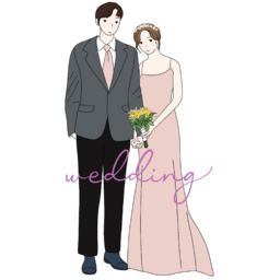 웨딩, 결혼, 청첩장, 일러스트, 감성, weeding, 결혼식