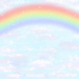 하늘, 무지개, 개구름, 약속, rainbow, sky, cloud