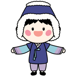 한복, 겨울, 설날, 신년, 새해, 따뜻한, 웃는, 미소, 어린이, 유아, 어린이집, 유치원, 명절, 전통, 2025, 캐릭터, 일러스트, 남아, 남자