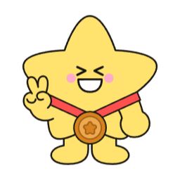 별, 캐릭터, 별캐릭터, 도형, 귀여운, 깔끔한, 별모양, 메달, 대회, 동메달