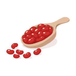 팥, 팥콩, 팥알, 콩, 심플, red, bean, redbean, 팥죽, 귀여운팥