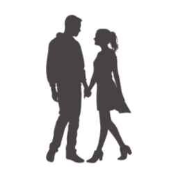 연인, 애인, 커플, 손잡고, 있는, 결혼, 웨딩, 결혼사진, 웨딩사진, 남자, 실루엣, 여자, 빈티지, 신랑, 신부, 청첩장, 초대장, 축하, 이미지, 일러스트, 그림, 사진