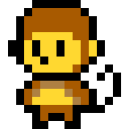 pixel, 픽셀아트, 도트, 동물, animal, 픽셀, 원숭이, 원숭이띠, monkey, chimp, chinese, symbol, 12지신, 십이지신