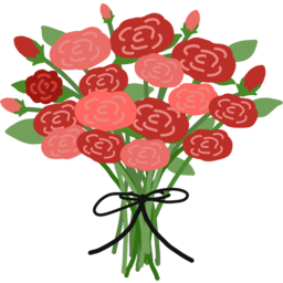 성년, 성년의날, 성년의날선물, gift, present, 꽃, 꽃다발, flower, flowers, 장미, 장미꽃다발, rose, roses, 꽃일러스트, 꽃손그림, 장미일러스트, 장미손그림