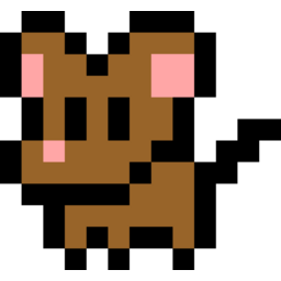 pixel, 픽셀아트, 도트, 동물, animal, 픽셀, chinese, symbol, 12지신, 십이지신, 쥐, 생쥐, 쥐띠, rat, rodent