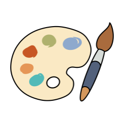 팔레트, 붓, 미술, 컬러풀, 창의성, 그림, 예술