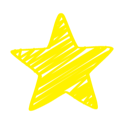 꾸밈요소, 손그림, 별, 스타, star