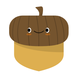 도토리, 자연, 갈색, 노랑, 심플, 가을, 다람쥐, 숲, 가을숲, 가을산, 열매, 가을열매, Fall, Autumn, Natural, Brown, Vector, 캐릭터, 도토리얼굴