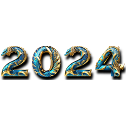 2024, 새해, newyear, 용문, 금색, 금용, 청용, dragon, bluegragon, 글자