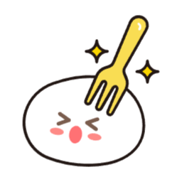 찹쌀떡, 떡, 수능, 수능시험, 시험, 합격, 수능캐릭터, 수능선물, 캐릭터, 포크
