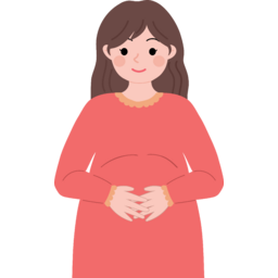 임신부, 임산부, 출산, 임신, 사람, 일러스트, 산부인과, 태아, 