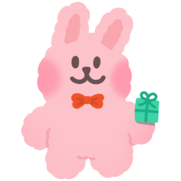 동물, animal, 토끼, 축하, 선물, 생일, 리본, 핑크, 분홍, rabbit, celebrate, present, gift, ribbon, birthday, pink