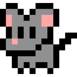 pixel, 픽셀아트, 도트, 동물, animal, 픽셀, chinese, symbol, 12지신, 십이지신, 쥐, 생쥐, 쥐띠, rat, rodent