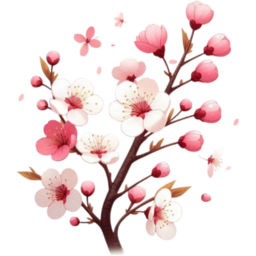 벚꽃, 꽃, 꽃나무, 잎, 자연, 조화, 핑크, 핑크블라썸, 꽃그림, 일러스트, pink, cherryblossom, flower, 봄, 봄꽃, tree, 가지, 식물, 꽃잎, 봄축제, 축제, 꽃놀이, 여의도, 핑크플라워