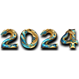 2024, 새해, newyear, 용문, 금색, 금용, 청용, dragon, bluegragon, 글자