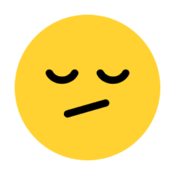 이모지, 이모티콘, 삐짐, 토라짐, 시무룩함, 심통, 불만, 새침함, 시큰둥함, 무관심