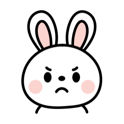 토끼, 흰토끼, 얼굴, 표정, 미소, 귀여운, 동물, 캐릭터, 화남, 사랑스러운, 눈물, 기쁨, 슬픔, 웃음