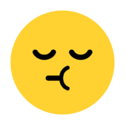 이모지, 이모티콘, 먹방, 냠냠, 씹기, 우물우물, 간식, 식사, 맛보기, 음식