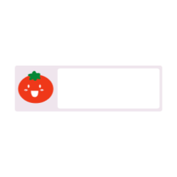 견출지, 네임택, 이름표, 이름표디자인, 이름표도안, 이름표일러스트, 귀여운이름표, 토마토, 토마토캐릭터, 유치원이름표, 어린이집이름표, 라벨지