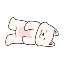 강아지, 강아지캐릭터, 귀여운강아지, 멍멍이, 강아지일러스트, 강아지요소, 강아지이미지, 강아지클립아트, 강아지그림, 강아지라인캐릭터, 귀여운, 애견, 반려견, 반려동물, 누워있는, 누운, 뒹굴뒹굴, 졸린